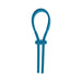 LEVELZ Wide Adjustable Silicone Lasso Cock Ring 5mm Teal