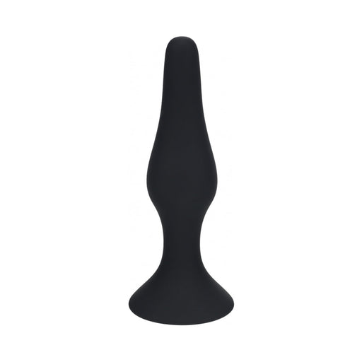 LEVELZ Slim Silicone Anal Plug Large Black