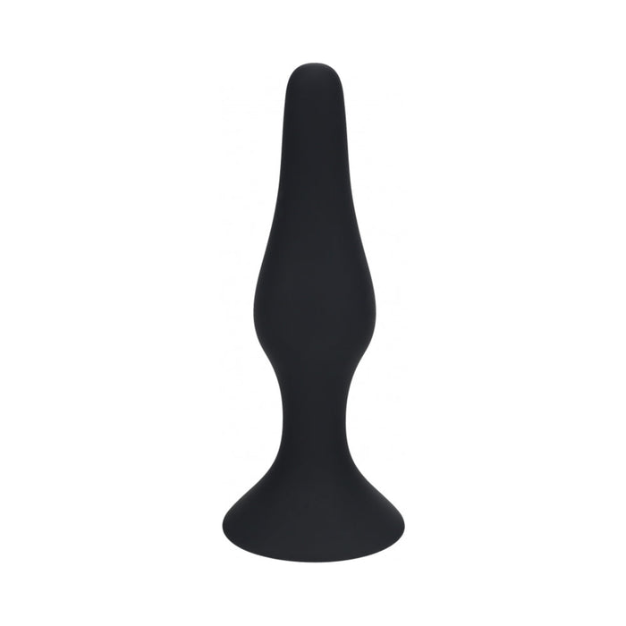 LEVELZ Slim Silicone Anal Plug Large Black