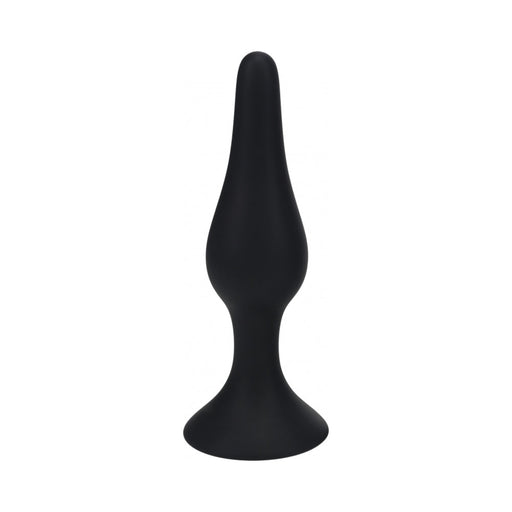 LEVELZ Slim Silicone Anal Plug XLarge Black