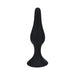 LEVELZ Slim Silicone Anal Plug XLarge Black