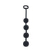 LEVELZ Round Silicone Anal Balls Medium 30mm Black