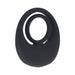 LEVELZ Vibrating Liquid Silicone Cock & Ball Ring Black