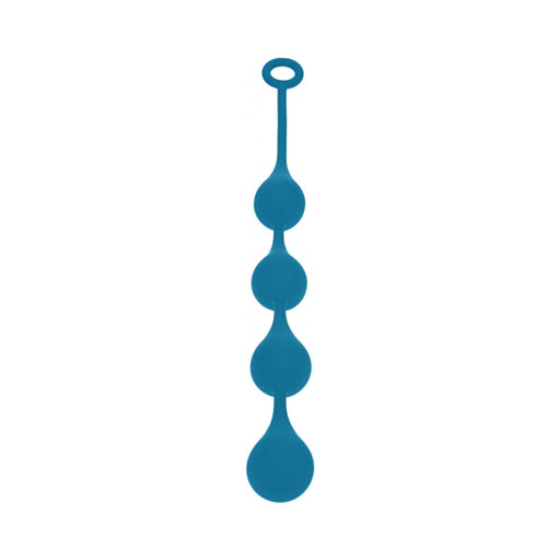LEVELZ Waterdrop Silicone Anal Balls Large 40mm Teal