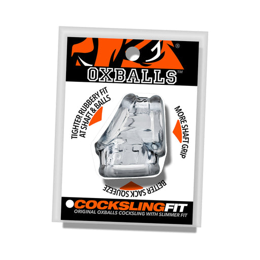 Oxballs Cocksling Fit Sling Clear