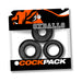 Oxballs Cockpack Multi Design 3-Pack Black Mica