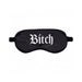 Ouch! Bitch Printed Mask Satin Black