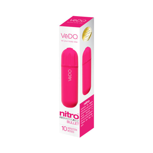 VeDO Nitro Rechargeable Bullet Vibe Pink
