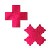 Pastease Plus X: Liquid Red Cross Nipple Pasties