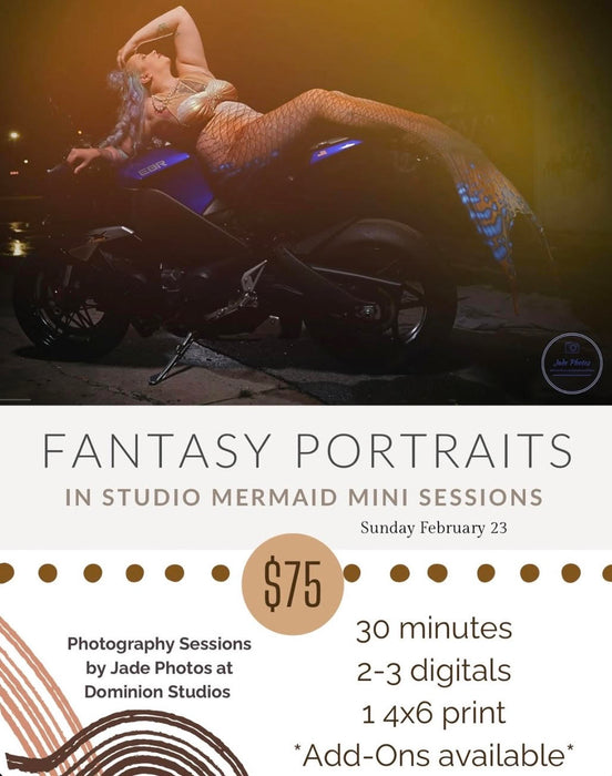 Fantasy Portraits - Mermaid Mini Photo Session