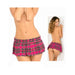 Reform School Velcro Mini Skirt Hot Pink Xl Polybag Packaging | cutebutkinky.com