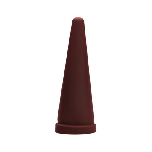 Tantus Cone Large Firm - Oxblood | cutebutkinky.com