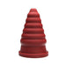 Tantus Cone Ripple - True Blood Red | cutebutkinky.com