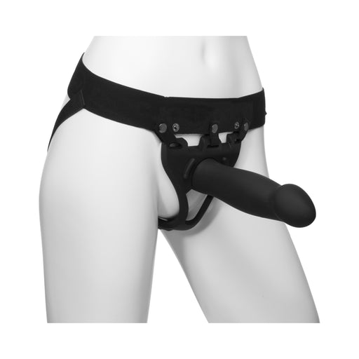 Body Extensions Be Bold 2 Piece Strap On Set Black | cutebutkinky.com