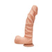 The D The Ragin D 9 inches Dildo with Balls Beige | cutebutkinky.com