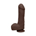The D Uncut D 7" With Balls Ultraskyn - Brown | cutebutkinky.com