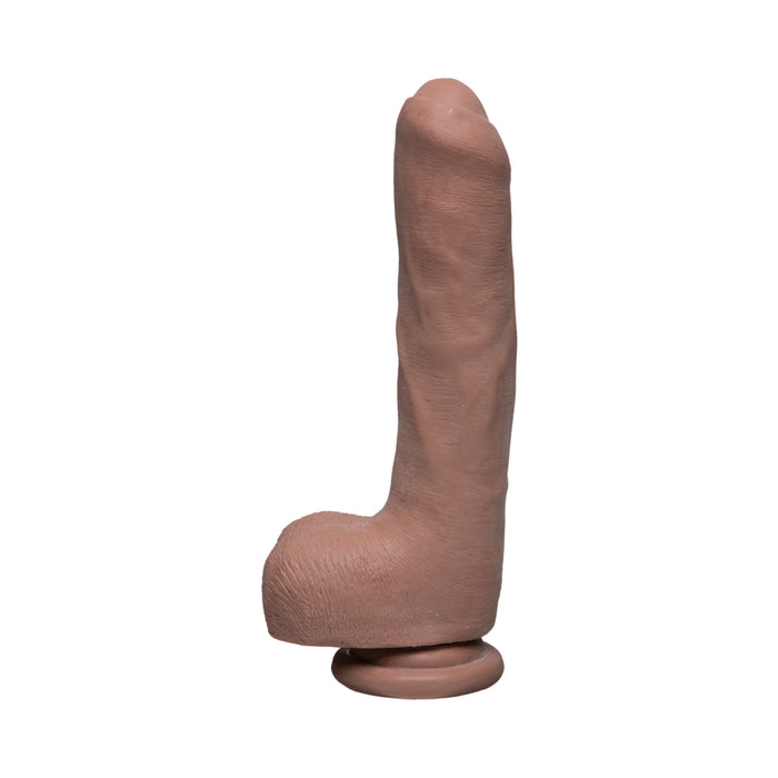 The D Uncut D 9 inches With Balls Ultraskyn Tan Dildo | cutebutkinky.com