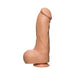 The D Master D 12 inches Dildo with Balls Firmskyn Beige | cutebutkinky.com