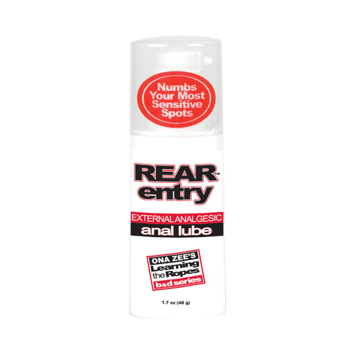 Ona Zees Rear Entry Desensitizing Anal Lube 1.7oz. | cutebutkinky.com