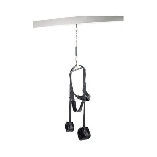 Fetish Fantasy Spinning Fantasy Swing Black | cutebutkinky.com