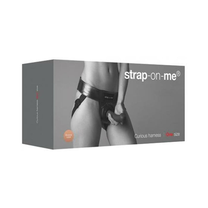 Strap-on-me Leather Harness Curious | cutebutkinky.com