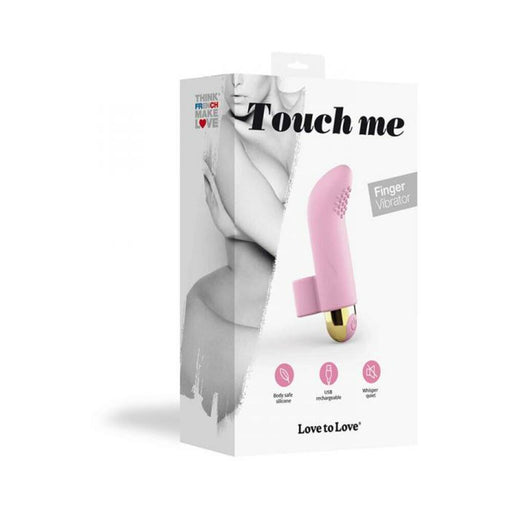 Love To Love Touch Me Pink Finger Vibrator | cutebutkinky.com