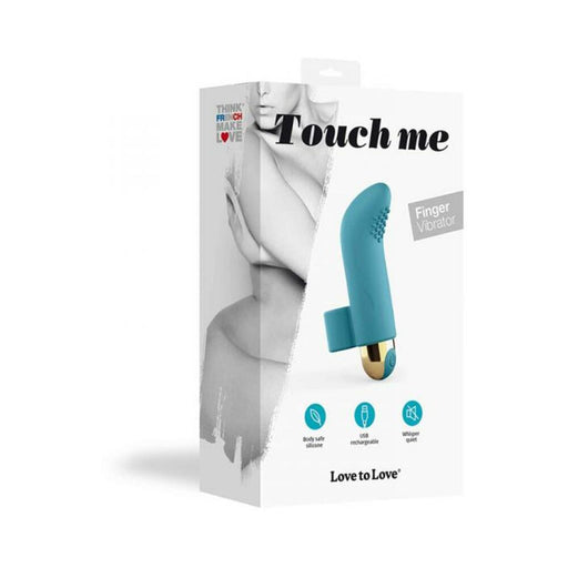 Love To Love Touch Me Blue Finger Vibrator | cutebutkinky.com