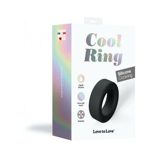 Love To Love Cockring Cool Ring Noir | cutebutkinky.com
