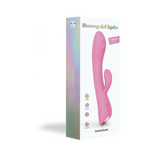 Bunny & Clyde Dual Stimulator Pink Passion | cutebutkinky.com
