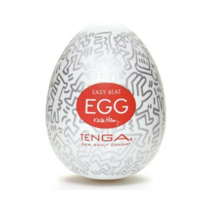 Tenga Keith Haring Egg Party Stroker | cutebutkinky.com