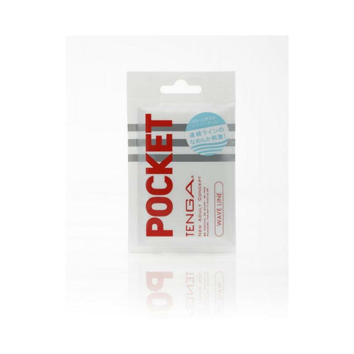 Tenga Pocket Masturbator Sleeve Wavy Line | cutebutkinky.com