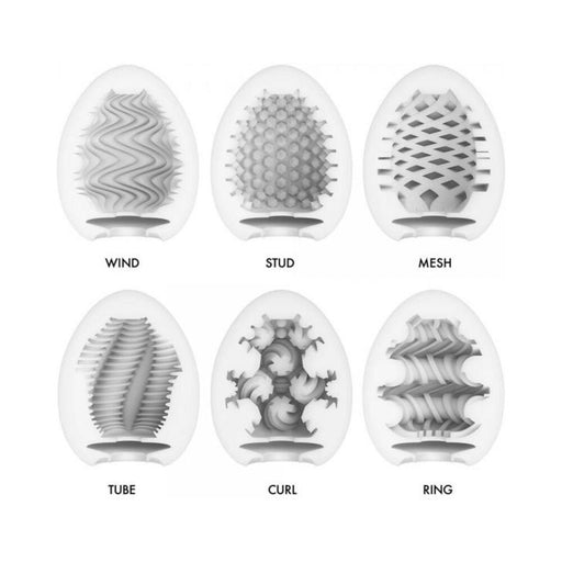 Tenga Egg Variety Pack Wonder 6 Pcs | cutebutkinky.com