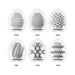 Tenga Egg Variety Pack Wonder 6 Pcs | cutebutkinky.com