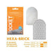 Tenga Pocket Masturbator Sleeve Hexa Brick | cutebutkinky.com