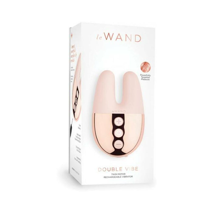 Le Wand Double Vibe Rose Gold | cutebutkinky.com