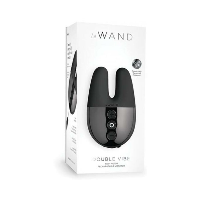 Le Wand Double Vibe Black | cutebutkinky.com