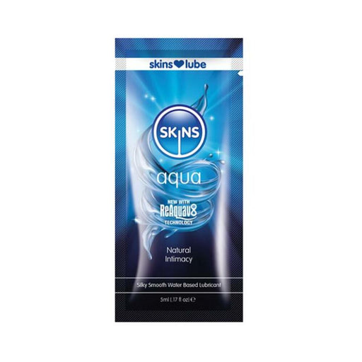 Skins Aqua Water-based Lubricant 5 Ml | cutebutkinky.com