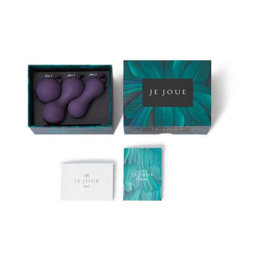 Je Joue Ami Silicone Kegel Set Of 3 Purple | cutebutkinky.com