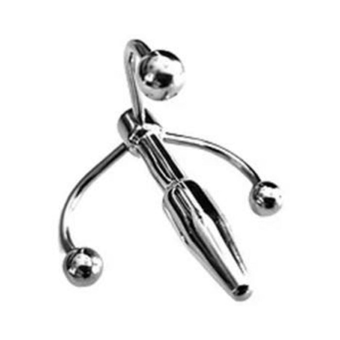 Rouge Stainless Steel Crown Penis Plug In Clamshell | cutebutkinky.com