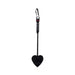 Rouge Mini Spade Paddle 10 In. Black | cutebutkinky.com