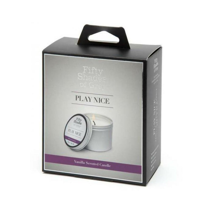 Fifty Shades Of Grey Play Nice Vanilla Candle 90 G | cutebutkinky.com