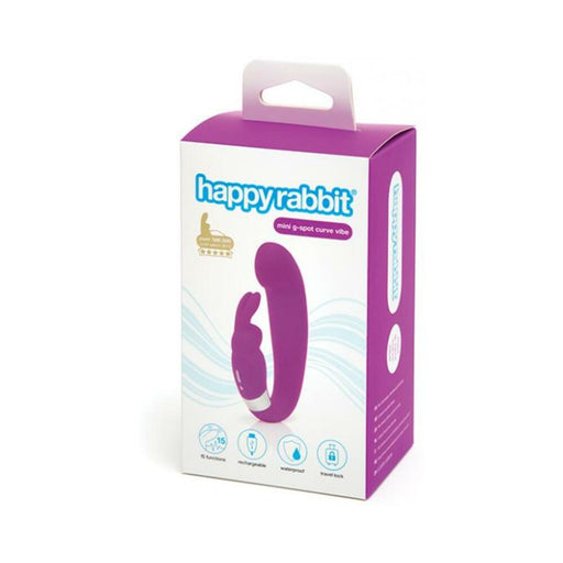 Happy Rabbit G-spot Clitoral Curve Vibrator | cutebutkinky.com