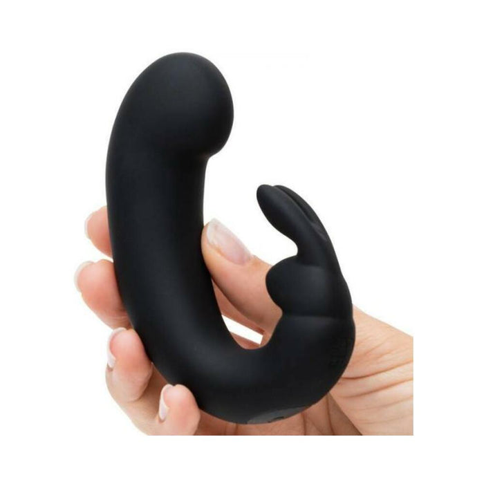 Fifty Shades Of Grey Sensation Rechargeable G-spot Rabbit Vibrator | cutebutkinky.com