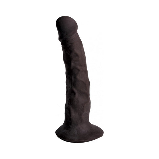 Skinsations Black Playful Partner Strap On Dildo, Harness 8 inches | cutebutkinky.com