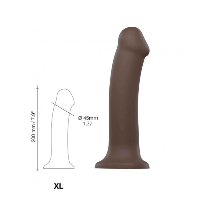 Strap-on-me Dual Density Bendable Dildo XL | cutebutkinky.com