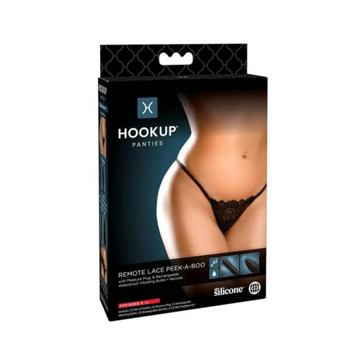Hookup Remote Lace Peek-a-boo Black Fits Size S-l | cutebutkinky.com