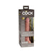 King Cock Elite Silicone Dual-density Cock 7 In. Light | cutebutkinky.com