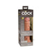 King Cock Elite Silicone Dual-density Cock 8 In. Tan | cutebutkinky.com