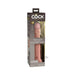 King Cock Elite Silicone Dual-density Cock 10 In. Light | cutebutkinky.com