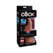 King Cock Plus 6 In. Triple Density Cock Brown | cutebutkinky.com
